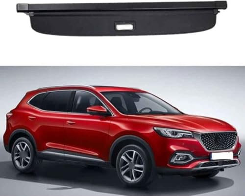 GZCSsm Auto Laderaumabdeckung Kofferraum für MG HS EHS 2024 2023 2022 2021 2020 2019 AS23, Einziehbarer Frachtabdeckungen Kofferraumabdeckung Rollo Innen Zubehör