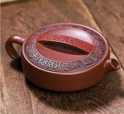 Teekannen und Kaffeegeschirr Reise-Teeset Qingshang Shanruoshui Kung Fu Tee-Set 160 Ml Chinesische Teekanne Handgemachter Lila Tontopf Aus Yixing Mit Altem Und Faulem Bodentrog Teeservice