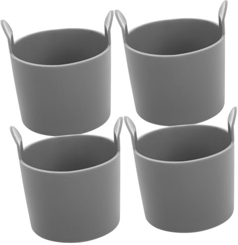 DIYEAH 4piezas Molde De Silicona Antiadherente Para Huevos Para Freidora De Aire Apto Para Lavavajillas Molde Para Huevos Cocidos