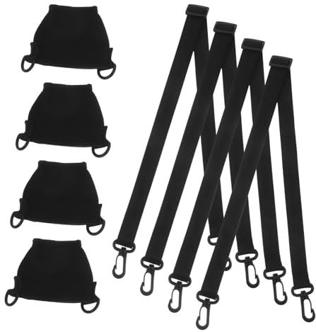 TOPPERFUN 4juegos Portavasos Aislantes Vin Unidades Correas Ajustables Funda Neopreno Soporte Vin