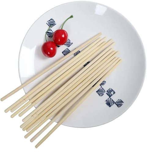 100Pairs Bacchette di Legno Monouso Ristorante Pacchetto Individuale Chop Sticks Hashi Sushi Cibo Stick Stoviglie