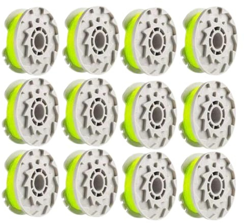 YLTBQkz Paquete de 12 carretes de Repuesto para Modelos de Cuerda WA0014 y WA0037 compatibles con WG168 WG184 WG184.9 WG190 WG191