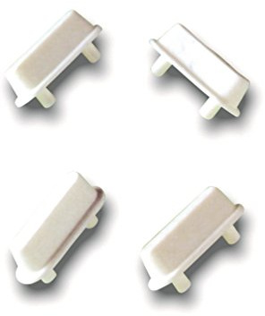 Acquastilla 113069 Pare-chocs pour Sièges WC Multicolore Lot de 4 Pièces