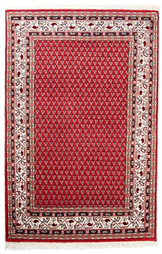 Nain Trading Indo Sarough Mir 90x160 Handgeknüpft Orientteppich Teppich Wolle Indien