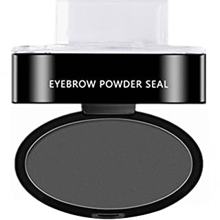 ikasus Wasserfest Augenbrauenpuder,Augenbrauen Stempelkit,Augenbrauenstempel,Eyebrow Stamp für Professionelle,Natur Augenbrauenfarbe Augenbrauen Schablone Augenbrauenstempel Set für Damen Anfänger