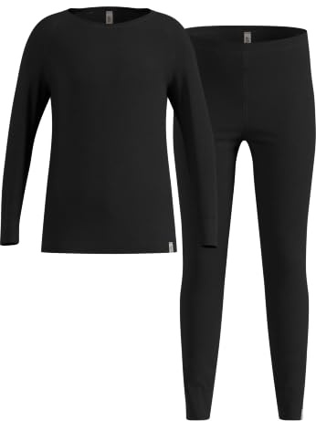 Odlo Merino 200_112029 Juego de Capa Base para niños Unisex niños (Pack de 1)