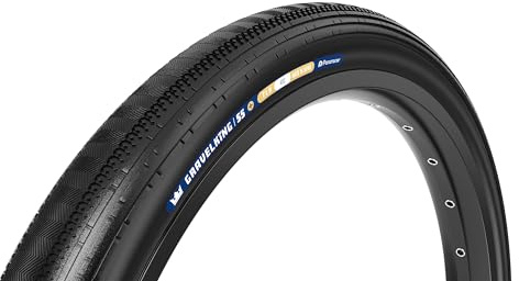 Panaracer Gravelking SS Plus TLR Tubeless Ready Faltreifen - ZSG Gravel Compound Pannensicher - Beadlock-Technologie - 120Tpi TuffTex+ Doppelschicht Gehäuse - Gravel Fahrradreifen