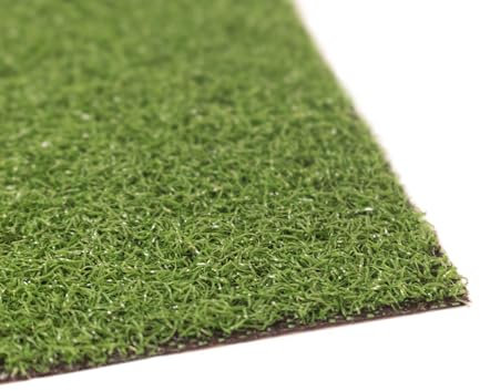 LUCATEX - Cesped artificial 2x5 metros 7mm BOGEY - calidad profesional - cesped artificial piscinas desmontables - rollo cesped artificial terraza - fácil instalación - moqueta rizada