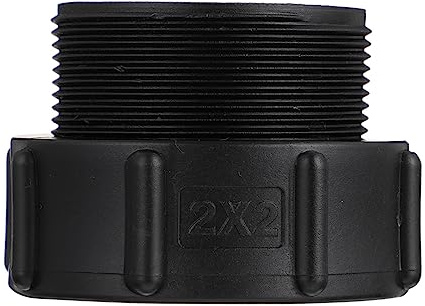KONTONTY IBC Tankadapter Kunststoff 2 Zoll Grobgewinde Verbindung Schnellkupplung Wassertank Anschluss Gartenschlauch Zubehör Für IBC Tonnenventil