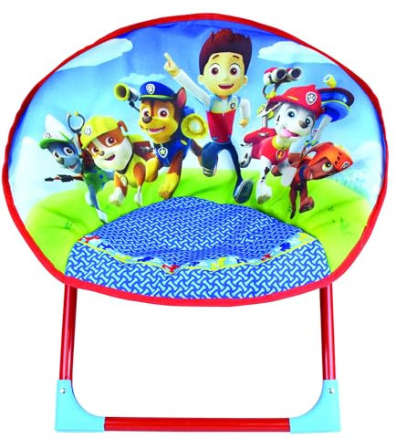 BABYLO Paw Patrol Moon Chair Ultraleichter Klappstuhl für Kinder Indoor und Outdoor Sessel
