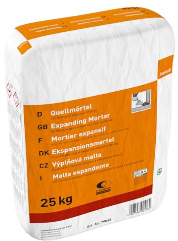 Mortier de ciment gonflable, 25 kg, pour construction en bois, anti-rétrécissement, résistant au gel, transfert de charge, épaisseur de couche 10 à 40 mm