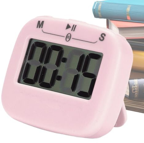 Gdiojnfg Shower Timer Waterproof Suction, Portable Timing Tool With Suction Cup And LCD Display For School, Learning, Kitchen Cooking, Working, And Shower