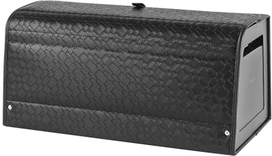 Ergocar Organizer Per Bagagliaio Auto, Scatola Portaoggetti In Pelle, Contenitore Per Attrezzi e Accessori, Pieghevole, Magnetico, Impermeabile, Adatto Per Auto/Suv/Camion/Veicoli