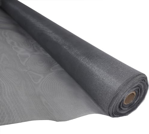 Zanzariera bianca della finestra 1.2x10m maglia di protezione ct per porte e finestre Schermo a maglia personalizzabile per cornici.