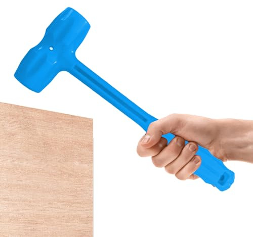 Gummihammer Hammer Set-Doppelgesichtes weiches Schläger | -absorbierender Gummihammer Hammer | Mallet Hammer für Holzbearbeitung, Bau- und -Projekte geeignet