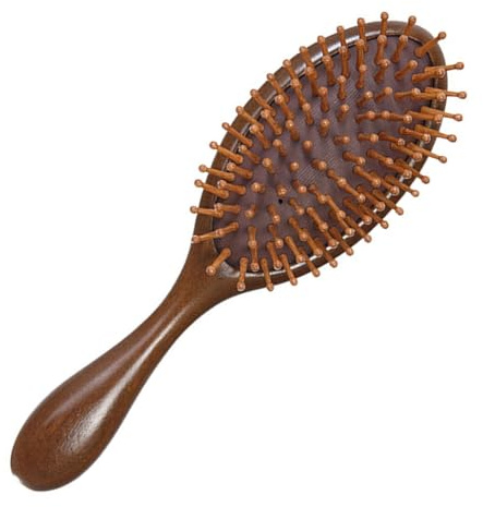 Spazzola per capelli ricci Aria Cuscino Spazzola per capelli Pettine Massaggio Pettine Pagaia Districante Curling Curling Districante Massaggio Legno Paddle