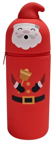 Estuche para lápices de pie, soporte portátil de gran capacidad, bonito estuche con cremallera, para suministros escolares, aula, escritorio, oficina, profesores, estudiantes, papelería, organización