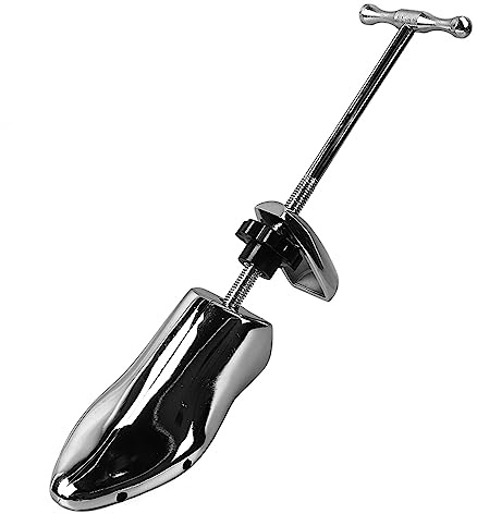 Tnfeeon Ensanchador de Zapatos, Expansor de Zapatos de Aleación de Aluminio para de Cuero y Gamuza, Alivia los Problemas de los Pies y Mejora el Ajuste para Varios Estilos (Tacón Plano Mujer Doble