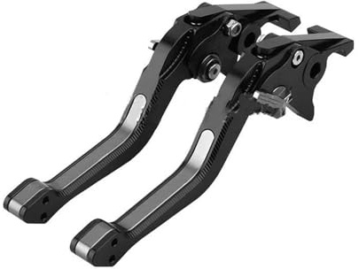 Palanca De Embrague Freno Con Rombo 3D Para Motocicleta Para SUZUKI Para GSXR 600 750 K6 K7 K8 K9 2006-2010 Maneta Freno Embrague Motocicleta(Black Titanium)