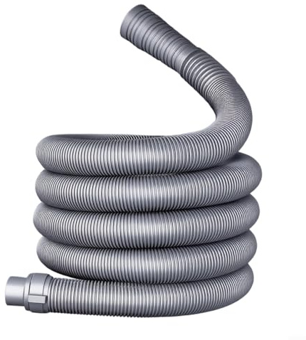 ZiStarlilife Manguera de drenaje para lavadora, extensión de tubo de agua EVA ajustable de 6M/7M/8M con abrazadera, tubo flexible resistente a fugas para fregadero de lavandería, unidad de aire