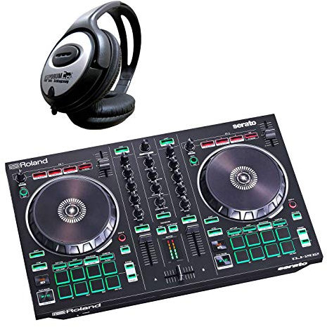 Roland DJ-202 - Controller USB a 4 canali e cuffie Keepdrum