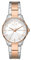 Armani Exchange Watch for Women, Three Hand Movement, 36 mm 2T Silver/Rose Stainless Steel Case with a Stainless Steel Strap, AX5258