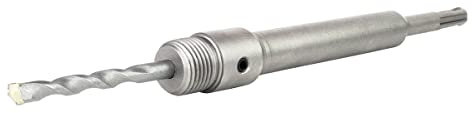 Meccion SDS Plus Shank Adapter 200mm with Pilot Drill - M22 Core Drill Bits Extension Rod for Concrete Hole Saw Drill Bit