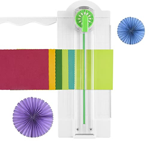 Cortador de Borde de Papel 12 en 1 recortador de Esfera de Papel recortador de cartulina Decorativo Hecho a Mano Herramienta de Corte de Bordes Decorativos para Tarjetas de álbumes de Recortes álbum