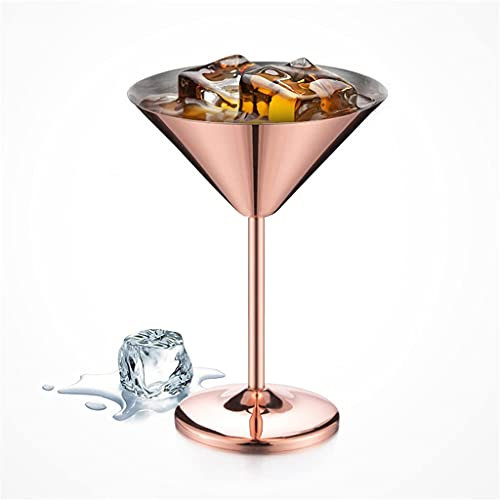 Samnuerly Coctelera Creative Martini Cocktail Whisky Glass Personalizado Acero Inoxidable Diseño Elegante Wine Bar Restaurante Champagne Bear Cup 1Pc (Color : Pink) (Pink)