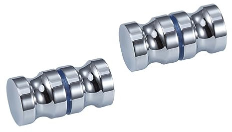 Gadpiparty Metallknauf 2 Stk möbel knöpfe ersatzteile für gartenmöbel möbelbeschlag schrank zubehör glastürbeschläge Einlochgriff Ziehgriff e aus Glas Metall Türschnalle handhaben Knopf