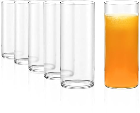 Stölzle Lausitz Classic Saftgläser Wassergläser 260 ml, 6er-Set | Schlichte Saftgläser und Wassergläser für Saft, Wasser und Cocktails, aus Kristallglas, stoßfest & spülmaschinengeeignet