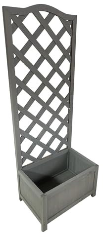 WERKA PRO Jardinière avec Treillis 45x120cm