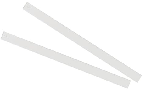 Gralara Lot de 2 Guides d'Épaisseur pour Rouleau à Pâtisserie en Acrylique, Bandes de Mesure de Pâte Antiadhésives et Antidérapantes, Règle de Cuisson Portable, Règle de Pâte, Épaisseur 3mm
