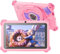 zcobro , Tablet für Kinder mit Hülle, Android Kindertablet 2GB RAM+32GB ROM+256GB Erweiterbar, Wi-Fi, Bluetooth, Type-C, Kindersicherung, Kids Tablet mit Quad Core, Rosa