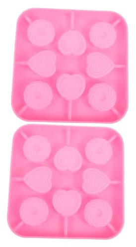 Alipis Moule à Glace Forme de Cœur Moule à Sucettes Glacées Silicone pour Desserts Uniques