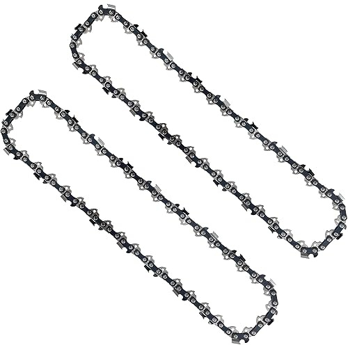 Opuladuo 2 x Sägekette 25 cm 3/8'' 1,1 mm 40 TG, Kettensäge Kette kompatibel für WORX WG322E.9 WG322E.1 WG322E, kettensägenketten kompatibel mit WORX WG323E WG323E.9