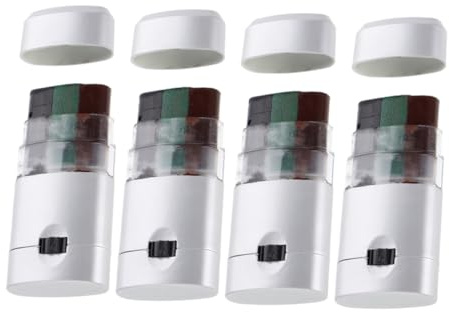 Milisten 4 Pièces Peinture de visage camouflage peinture de visage de drapeau de maquillage pour le sport peinture faciale anti-éblouissement bâtons de maquillage Peinture à l'huile