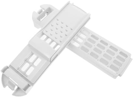 Tofficu 2 pièces Filtre de Machine à Laver Accessoires Universels Maille pour Évacuation de Filtration Réutilisable Compatible avec Tous les Modèles de Lave Linge Prévention des