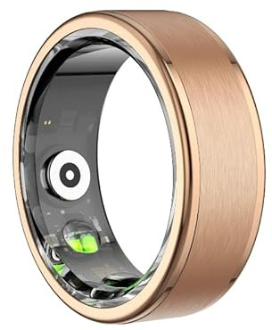 COLMI R03 Smart Ring Health Tracker Fitness Sport Waterproof (Gold,Nr.9（18.9mm）)