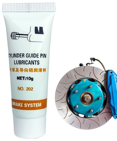 Pavsicgn Grasso per Freni - Lubrificante Parti Freni da 10g | Protezione Antifrizione Durevole e Resistente al Calore per Auto, Moto, Barche, Trattori