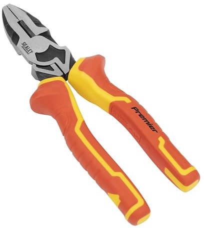 Sealey Premier High Leverage Combination Pliers 175mm - VDE Approved - AK83454