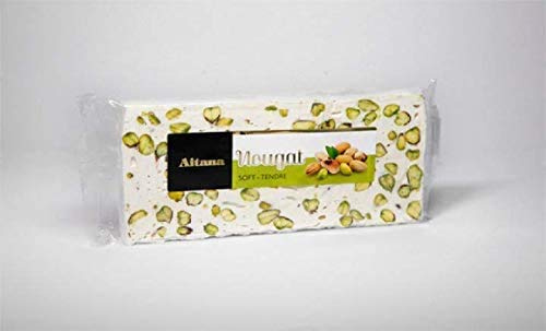 Nougat de pistache - turron tipo nougat de pistacho - El Artesano - Aitana 300gr