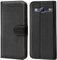 Verco Handyhülle für Samsung S3 Hülle, Schutzhülle für Samsung Galaxy S3 Neo Tasche PU Leder Flip Case Brieftasche - Schwarz