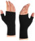 Geyoga 2 Pcs Supports de Poignet de Compression Attelle de Poignet de Pouce Orthèse de Pouce Respirant Attelle de Poignet Élastique Supports de Main pour Femme Homme Sport (Noir, M)