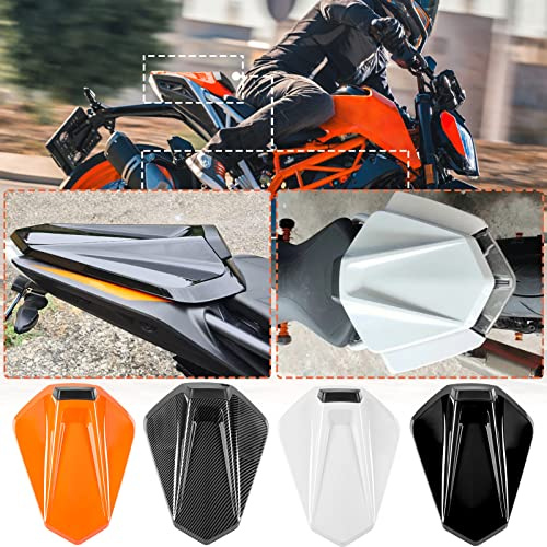TAZGANTAX Motorrad Rücksitzabdeckung für Duke 125 250 390 Heckteil Sozius Solo Verkleidung Sitzabdeckung Kompatibel mit K.T.M DUKE125 DUKE250 DUKE390 2017 2018 2019 2020 2021 2022 2023 (Schwarz)
