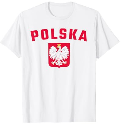 Polska & Polskie Eagle, Männer Frauen, Kinder 2022 Fußball Polen T-Shirt