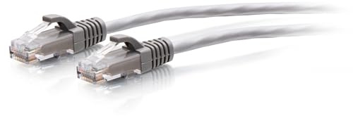 C2G 3M (10Foot) CAT6A Extra Flexible Slim Ethernet Cable, Ideal for use with Router, Modem, Internet,Wifi boxes, Xbox, PS5, Smart TV, SKY Q, IP Camera. Delivering Ultra Fast Internet Speeds. GREY
