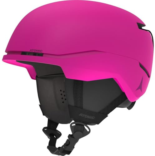 ATOMIC Four JR Casco da sci per bambini e ragazzi – Rosa – Taglia XXS – Massima sicurezza in caso di urti – Sistema di ventilazione innovativo – Circonferenza della testa 46 – 48 cm