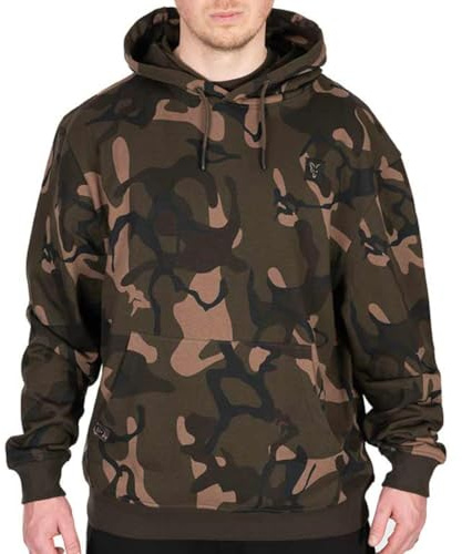 Fox LW Camo Pullover Hoody - Angelpullover, Größe:S
