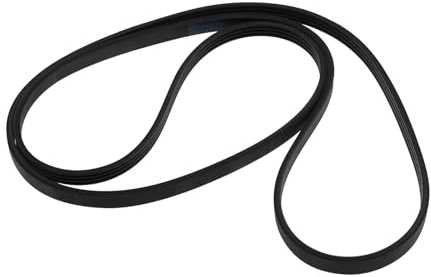 YINETTECH 1 Stück elastischer Antriebsriemen für Waschmaschine Keilriemen 4 Rippen Riemenumfang 1238 mm Breite 9 mm kompatibel mit Hanseatic kompatibel mit Bauknecht kompatibel mit Whirlpool